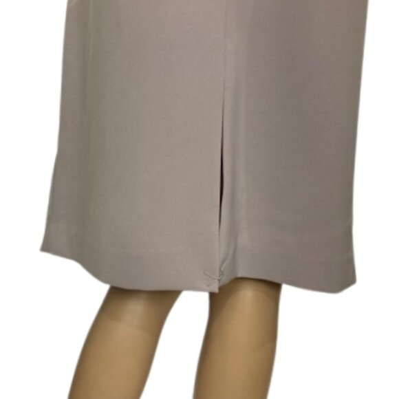 Contemporaine Pleated Midi Skirt with Belt - Picture 8 of 9